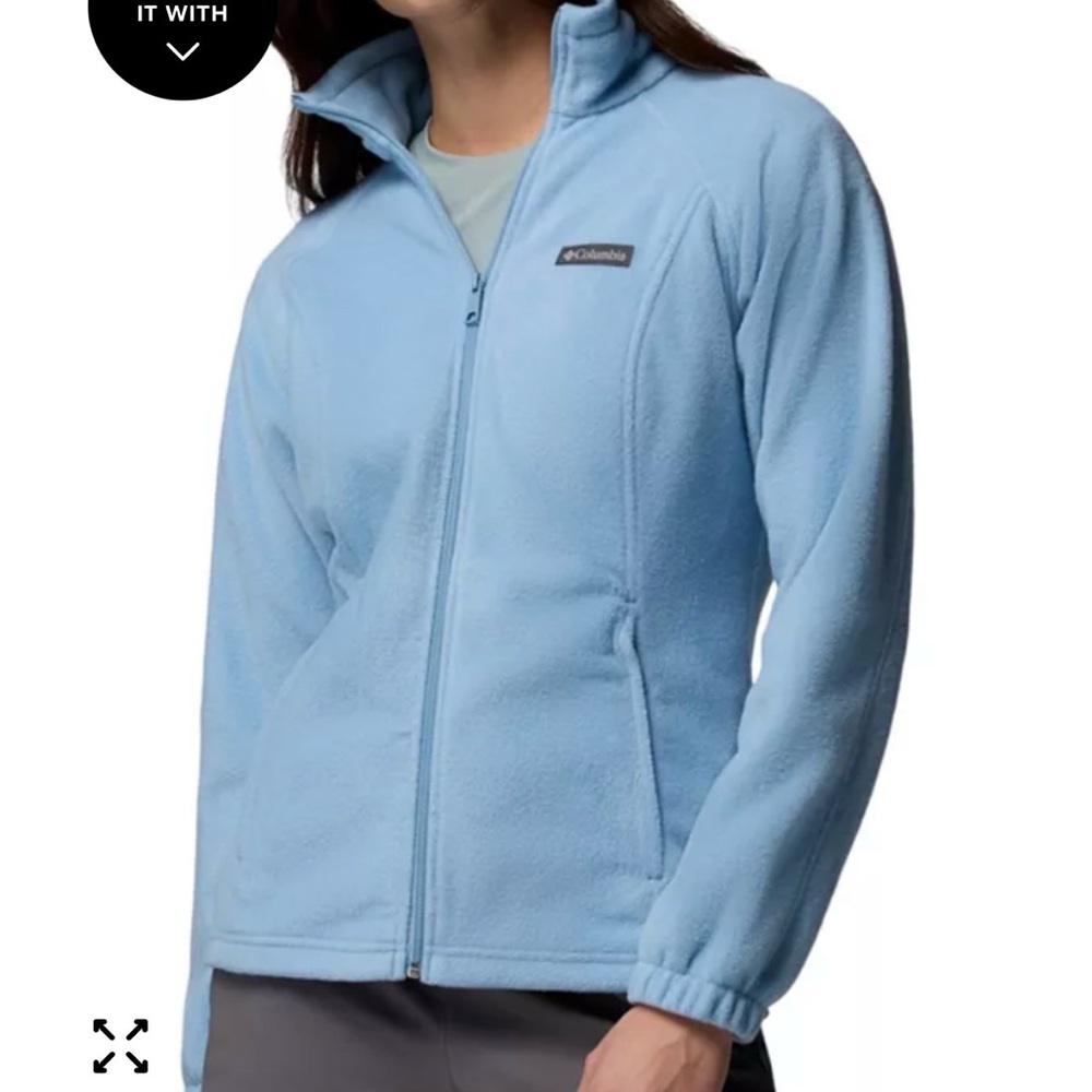 Columbia Benton Springs Full Zip Fleece - ripple blue